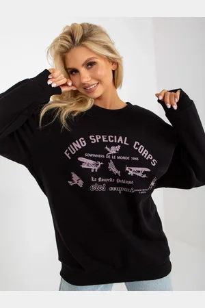 Fancy Sweatshirt-FA-BL-8138.23-black