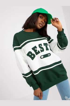 Fancy Sweatshirt-FA-BL-7699.04P-dark green