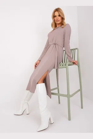 LAKERTA Dress-LK-SK-509447.75P-dark beige