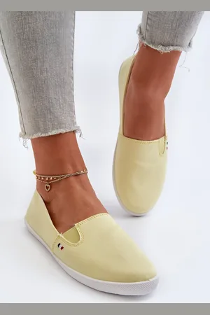 EVENTO PE1 Dámské tenisky slip-on žluté Adrancia