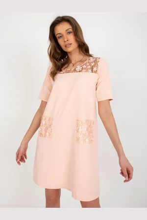LAKERTA Dress-LK-SK-506735.82-Peach