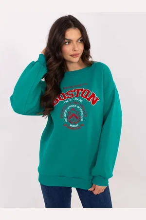 My red lips Sweatshirt-EM-BL-617-15.51P-turquoise