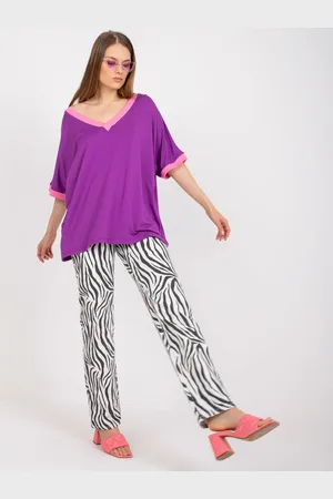 Fancy Blouse-FA-BZ-7766.81P-dark purple