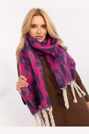 Wool Fashion Italia Scarf-AT-SZ-416.27P-fuchsia