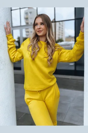 D-Street Dámská mikina FASHION II žlutá
