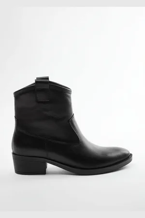 Trendyol Black Genuine Leather Cowboy Women