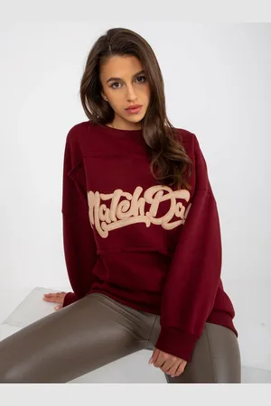 Fancy Sweatshirt-FA-BL-8127.80P-burgundy