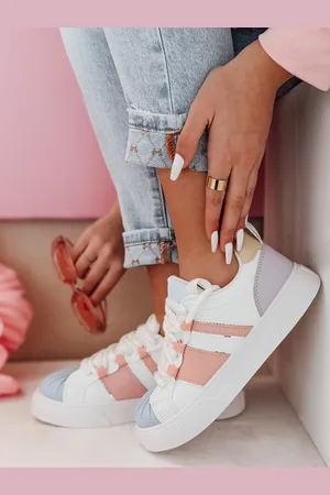 D-Street Sportowe sneakersy damskie SNEAKI wielokolorowe