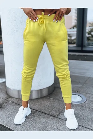 D-Street Dámské tepláky FITS žluté