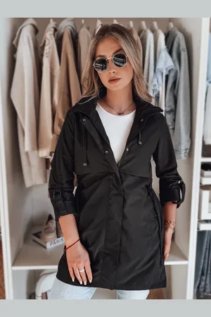 D-Street Kurtka damska przejściowa parka STYLINA czarna
