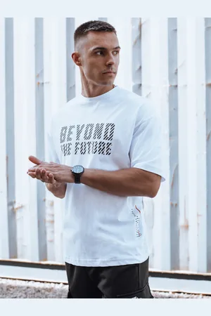 D-Street T-shirt męski biały
