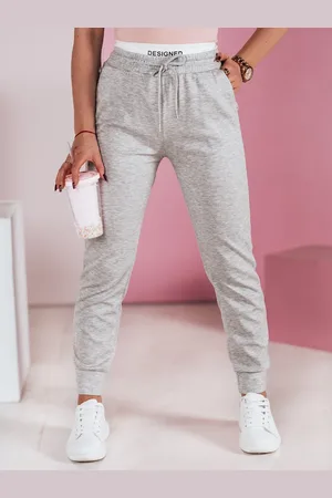 D-Street Spodnie dresowe damskie slim fit SPORTIVO szare