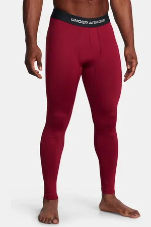 Under Armour Pánské legíny UA CG Elite Leggings-RED - Pánské