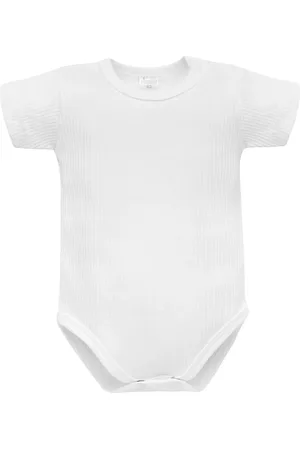 Pinókio Body Short Sleeve White Ribbed Lovely Day