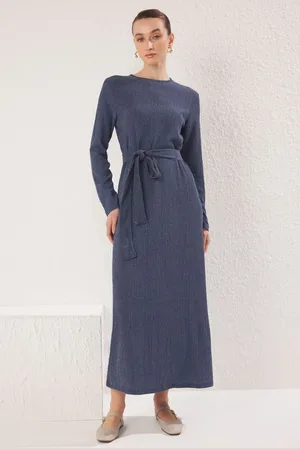 Trendyol Blue Knitted Dress