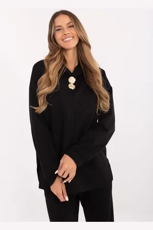 Italy Moda Sweatshirt-DHJ-BL-20510.68-black