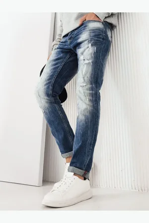 D-Street Tmavě modré pánské džíny slim fit