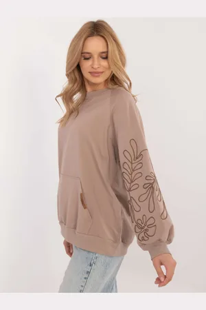 RELEVANCE Sweatshirt-RV-BL-9972.10X-dark beige