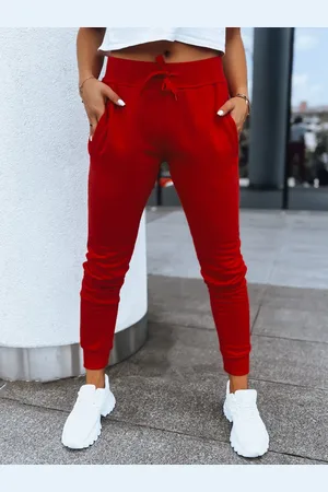 D-Street Dámské tepláky FITS červené