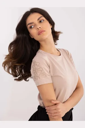 RELEVANCE T-shirt-RV-TS-A518.39-beige