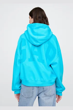 GAP Mikina s kapucí Logo Cropped - Dámské