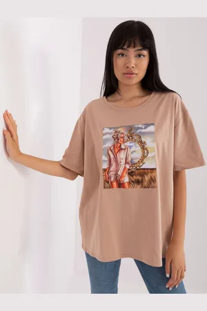 LAKERTA T-shirt-LK-TS-509353-1.33P-dark beige