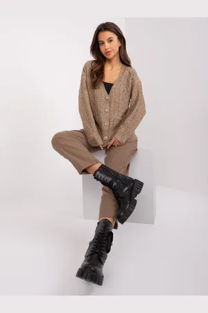 Wool Fashion Italia Sweater-AT-SW-2358.31-dark beige