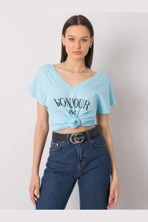 Fancy T-shirt-FA-TS-7142.37P-Light Blue
