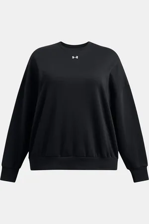 Under Armour Dámská mikina Rival OS Crew&-BLK - Dámské