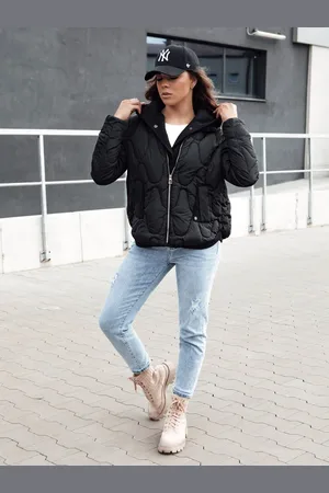 D-Street Kurtka damska zimowa WINDGLAM czarna