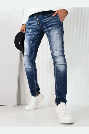 D-Street Tmavě modré pánské džíny regular fit