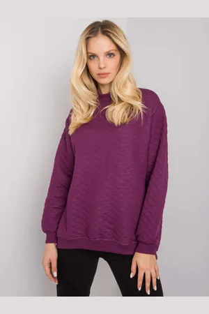 BASIC FEEL GOOD Sweatshirt-RV-BL-7447.29-dark purple