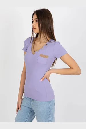 RELEVANCE T-shirt-RV-TS-8543.12P-Light Purple