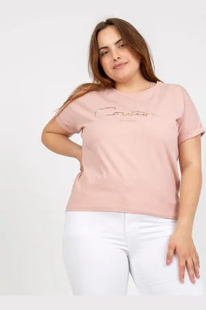 RELEVANCE T-shirt-RV-TS-7775.66P-light pink