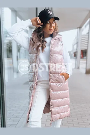 D-Street Dámská prošívaná vesta GANTINI Barva růžová