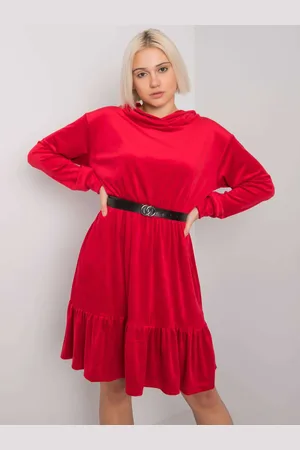 Fancy Dress-FA-SK-7563.11P-red