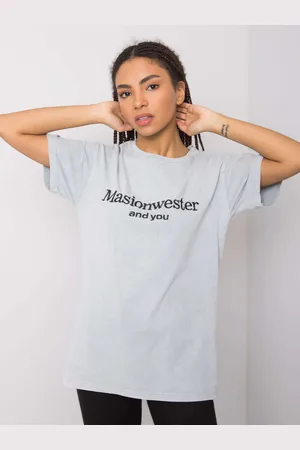 RUE PARIS T-shirt-157-TS-6449.50P-gray