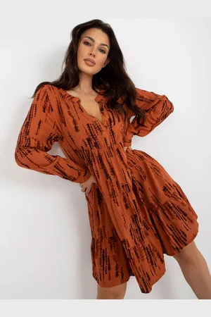 Sublevel Dress-D73771M30361A1-light brown