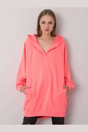 Ex moda Sweatshirt-EM-BL-ES-21-528.12X-fluo pink