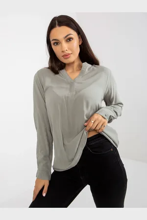 Sublevel Blouse-D73761M11081A-khaki