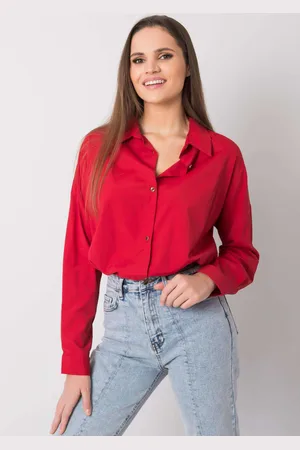 Ex moda Shirt-EM-KS-004.42-dark red