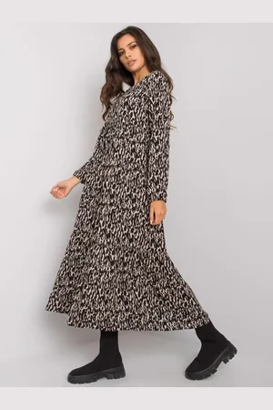 Eight2Nine Dress-D73771M30225A1EN-black-beige