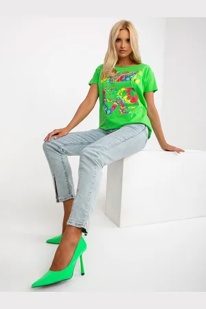 Fancy Blouse-FA-BZ-7964.93-light green