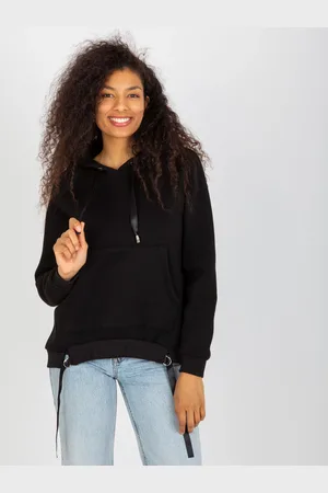 Och Bella Sweatshirt-TW-BL-BL-1003.95P-black