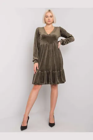 Fancy Dress-FA-SK-7530.84P-khaki