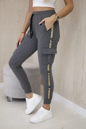 Kesi Kalhoty cargo grafit