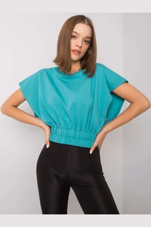 Fancy Sweatshirt-FA-BL-7111.66P-turquoise