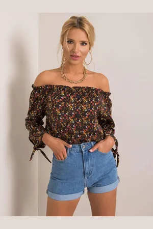 Sublevel Blouse-D52211W10987A-black-red