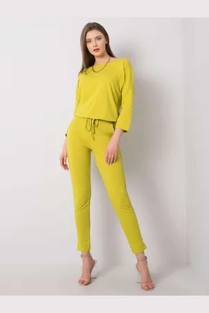 BASIC FEEL GOOD Sweatpants-RV-DR-5222.59-lime green