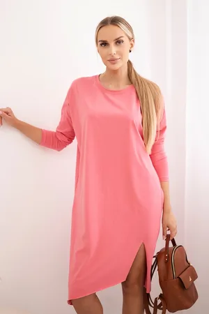 Kesi Oversize šaty meruňkové